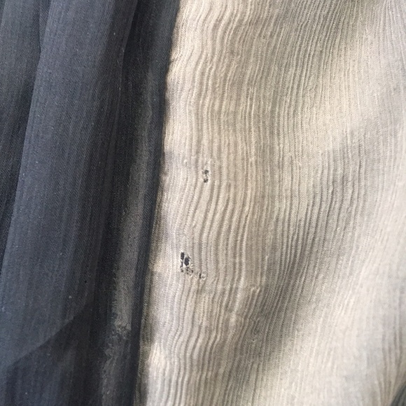 Zara Basic sheer brown/black top Medium - Picture 11 of 11